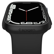 Твърд калъф за Apple Watch 7/8/9 (45mm) от Spigen Thin Fit - Черен