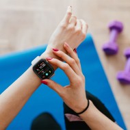 Твърд калъф за Apple Watch 7/8/9 (45mm) от Spigen Thin Fit - Черен