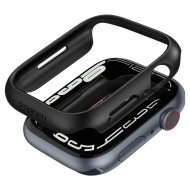 Твърд калъф за Apple Watch 7/8/9 (45mm) от Spigen Thin Fit - Черен
