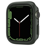 Твърд калъф за Apple Watch 7/8/9 (45mm) от Spigen Thin Fit - Military Green