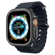 Твърд калъф за Apple Watch Ultra 1/2 (49 mm) от Spigen Thin Fit - Черен