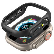 Твърд калъф за Apple Watch Ultra 1/2 (49 mm) от Spigen Thin Fit - Черен