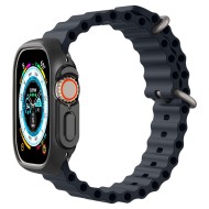 Твърд калъф за Apple Watch Ultra 1/2 (49 mm) от Spigen Thin Fit - Черен