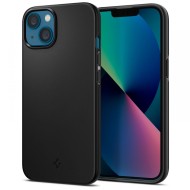 Тънък твърд кейс за iPhone 13 от Spigen Thin Fit - Черен