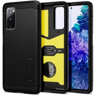 Удароустойчив, твърд кейс за Samsung Galaxy S20 FE от Spigen Tough Armor - Черен