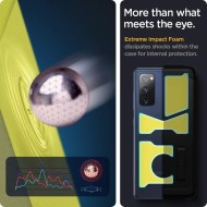 Удароустойчив, твърд кейс за Samsung Galaxy S20 FE от Spigen Tough Armor - Черен