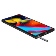 Удароустойчив, твърд кейс за Samsung Galaxy S22 Ultra от Spigen Tough Armor - Черен