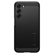 Удароустойчив, твърд кейс за Samsung Galaxy S23 от Spigen Tough Armor - Черен