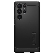 Удароустойчив, твърд кейс за Samsung Galaxy S23 Ultra от Spigen Tough Armor - Черен
