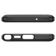 Удароустойчив, твърд кейс за Samsung Galaxy S23 Ultra от Spigen Tough Armor - Черен