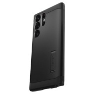 Удароустойчив, твърд кейс за Samsung Galaxy S23 Ultra от Spigen Tough Armor - Черен