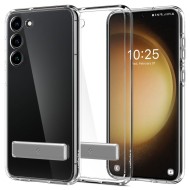 Удароустойчив твърд кейс за Samsung Galaxy S23 от Spigen Ultra Hybrid S - Прозрачен