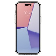Удароустойчив твърд кейс за iPhone 14 Pro от Spigen Ultra Hybrid S - Прозрачен