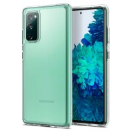 Удароустойчив твърд кейс за Samsung Galaxy S20 FE от Spigen Ultra Hybrid - Прозрачен