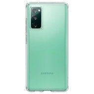 Удароустойчив твърд кейс за Samsung Galaxy S20 FE от Spigen Ultra Hybrid - Прозрачен