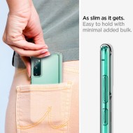 Удароустойчив твърд кейс за Samsung Galaxy S20 FE от Spigen Ultra Hybrid - Прозрачен