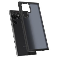 Удароустойчив твърд кейс за Samsung Galaxy S22 Ultra от Spigen Ultra Hybrid - Frost Black
