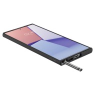Удароустойчив твърд кейс за Samsung Galaxy S22 Ultra от Spigen Ultra Hybrid - Frost Black