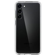 Удароустойчив твърд кейс за Samsung Galaxy S23 от Spigen Ultra Hybrid - Прозрачен