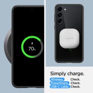 Удароустойчив твърд кейс за Samsung Galaxy S23 от Spigen Ultra Hybrid - Матово Черно