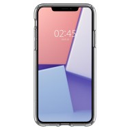 Удароустойчив твърд кейс за iPhone 11 от Spigen Ultra Hybrid - Прозрачен