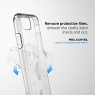 Удароустойчив твърд кейс за iPhone 11 от Spigen Ultra Hybrid - Прозрачен