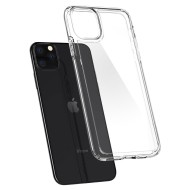 Удароустойчив твърд кейс за iPhone 11 Pro Max от Spigen Ultra Hybrid - Прозрачен