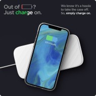 Удароустойчив твърд кейс за iPhone 12 / 12 Pro от Spigen Ultra Hybrid - Прозрачен