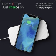 Удароустойчив твърд кейс за iPhone 12 / 12 Pro от Spigen Ultra Hybrid - Матово Черно