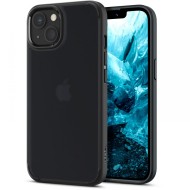 Удароустойчив твърд кейс за iPhone 13 от Spigen Ultra Hybrid - Frost Black