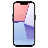 Удароустойчив твърд кейс за iPhone 13 Mini от Spigen Ultra Hybrid - Матово Черно