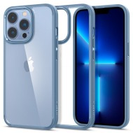 Удароустойчив твърд кейс за iPhone 13 Pro от Spigen Ultra Hybrid - Sierra Blue