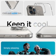 Удароустойчив твърд кейс за iPhone 14 Pro от Spigen Ultra Hybrid - Frost Clear