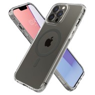 Удароустойчив кейс с MagSafe пръстен за iPhone 13 Pro Max от Spigen Ultra Hybrid Mag - Graphite