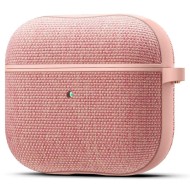 Твърд, текстилен калъф за Apple AirPods 3 от Spigen Urban Fit - Rose Gold