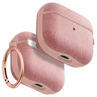 Твърд, текстилен калъф за Apple AirPods 3 от Spigen Urban Fit - Rose Gold