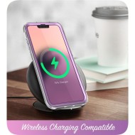 360 градусов калъф за iPhone 14 Plus / 15 Plus от Supcase Cosmo - Marble Purple