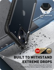 360 градусов калъф за iPhone 13 / 14 от Supcase IBLSN ARES - Черен