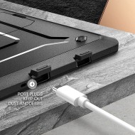 360 градусов калъф за Samsung Galaxy Tab A7 Lite 8.7 от Supcase Unicorn Beetle Pro - Черен -----