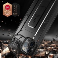 360 градусов калъф за iPhone 12 / 12 Pro от Supcase Unicorn Beetle Pro - Черен