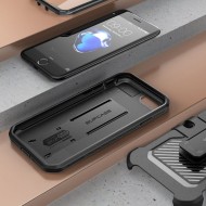 360 градусов калъф за iPhone 7 / 8 / SE 2020-2022 от Supcase Unicorn Beetle Pro - Черен