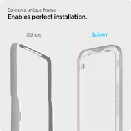 SZKŁO HARTOWANE SPIGEN ALM GLASS FC 2-PACK IPHONE 13 / 13 PRO / 14 BLACK