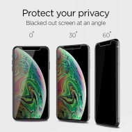SZKŁO HARTOWANE SPIGEN ALM GLASS.TR IPHONE 11 PRIVACY