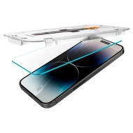 2 броя стъклени протектори за дисплей на iPhone 14 Pro от Spigen Glas.TR "Ez Fit" 2-pack - Прозрачен