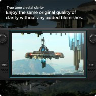 Стъклен протектор за дисплей на Steam Deck / Oled от Spigen Glas.TR "Ez Fit" - Прозрачен
