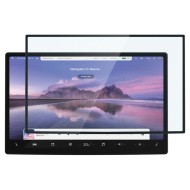 Стъклен протектор за Tesla Model X 2022 / Model S 2021 от Spigen Glas.TR.Ez Fit - Черен