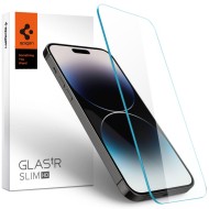 Стъклен протектор за дисплей на iPhone 14 Pro Max от Spigen Glas.TR.Slim - Прозрачен