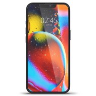 Висококачествен стъклен протектор за iPhone 13 Mini от Spigen Glass FC - с черна рамка