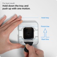 Хибридно стъкло за Apple Watch 7 / 8 / 9 (41mm) от Spigen Ez Fit 