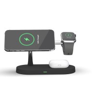 Безжична зарядна станция 3 в 1 от Tech Protect A12 - Черна